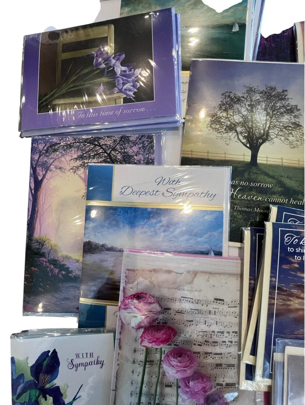 Greeting Cards-Sympathy Bundle 26 Cards & Envelopes New GC107